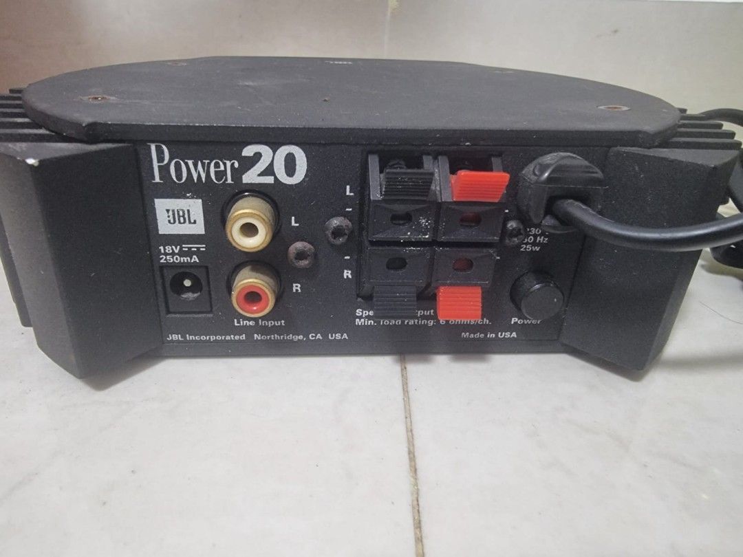 JBL Power 20 Amplifier473032172975564803