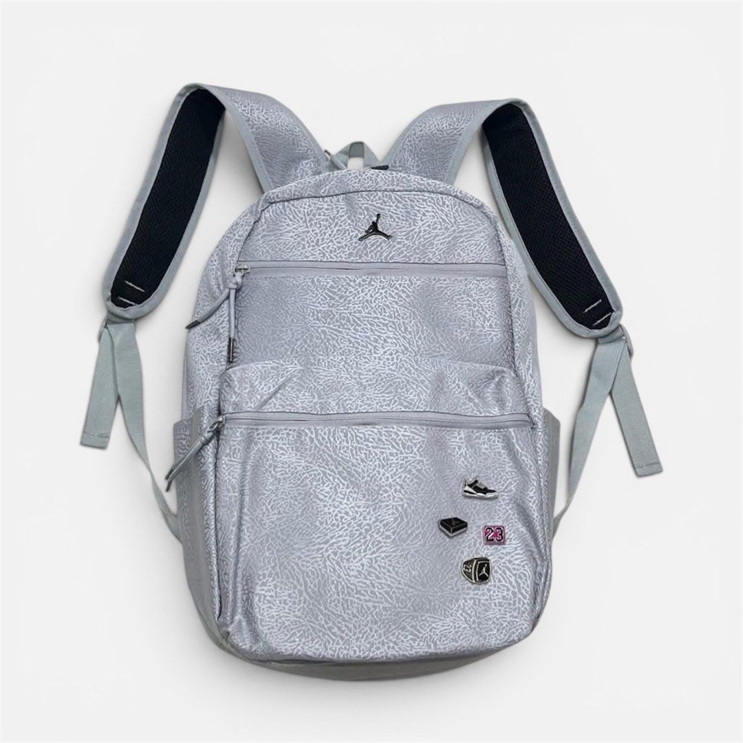 JORDAN ELEPHANTS AOP PIN BACKPACK (Category: Luxury Bags & Wallets) located in Manila. Submitted by scarlett_hope (Listing ID 1441030105, Image 1). Description: .