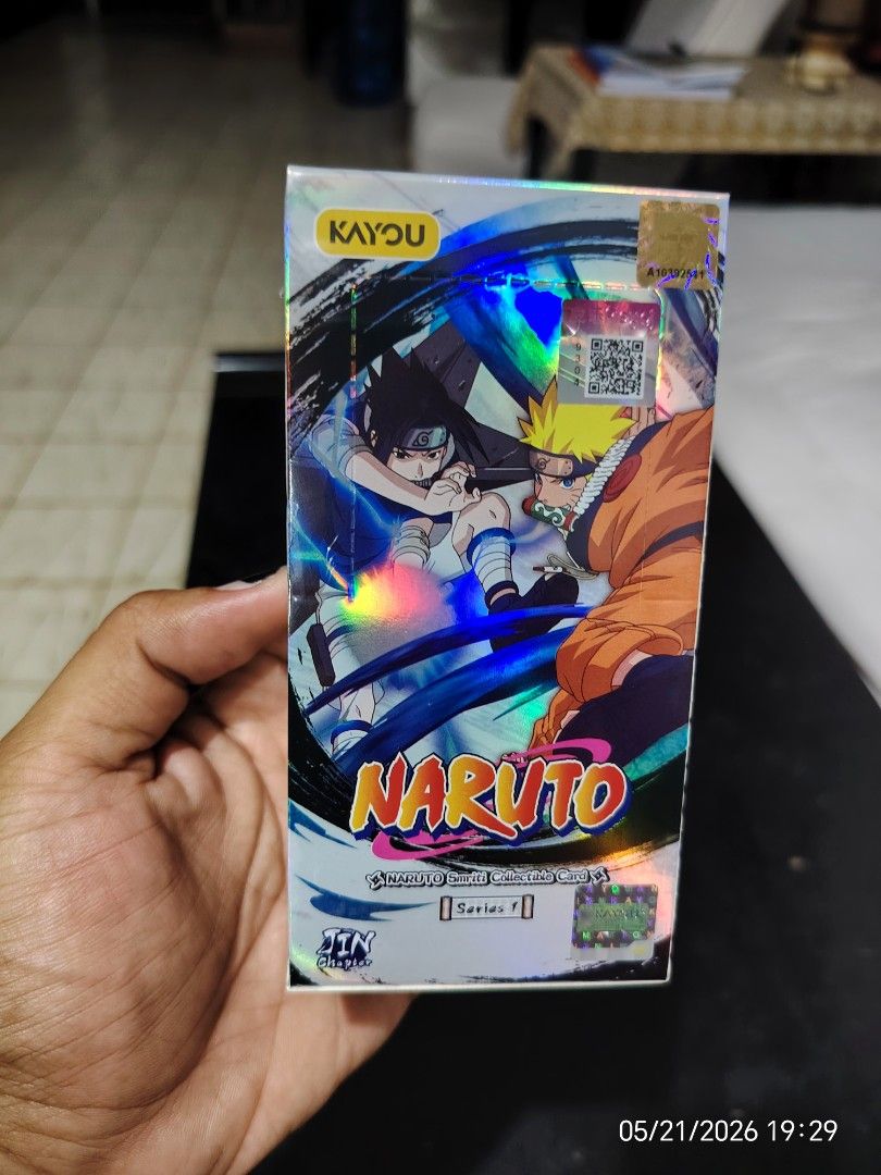KAYOU Naruto Sea Version Box (Category: Vintage Collectibles) located in Kalibo. Submitted by anything_random (Listing ID 1440951935, Image 2). Description: Earth Scroll 1 - 1,200 each Jin 1 - 1,800 each.