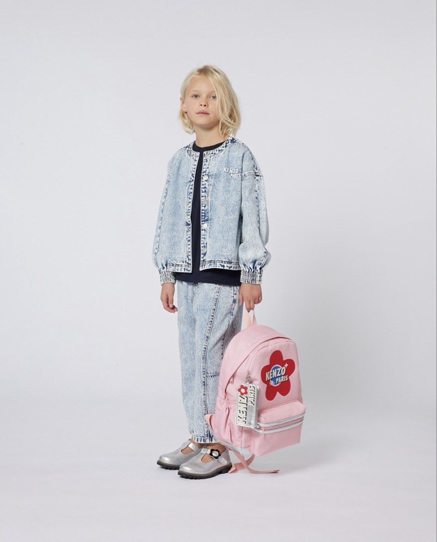 Kenzo Kids Backpack School Bag Pink (Category: Babies & Kids Fashion) located in Manila. Submitted by designerarchives.ph (Listing ID 1441119470, Image 2). Description: - SALE (limited time) I have a catalog if interested :) Eta: 7-10 days 50% dp required Buyer will shoulder local sf No return/refund/exchange of size Shipping: NCR - Grab/Lalamove Provincial - LBC.