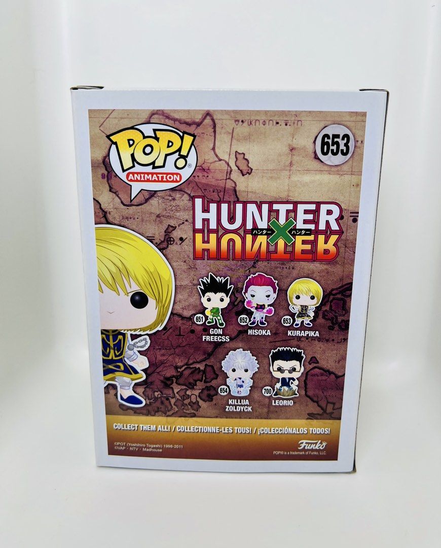 Kurapika #653 Hunter X Hunter (Category: Figurines & Statues) located in Apalit. Submitted by jjs_thrift_finds (Listing ID 1441072055, Image 3). Description: 💥💥💥Funko Pop! #Kurapika #653 #HunterXHunter #FunkoPop Price: ₱ Transaction: MOP: GCash / Bank Transfer / Cash MOD: Lalamove / Grab (Buyer shoulders SF) Meetup: Mandaluyong.