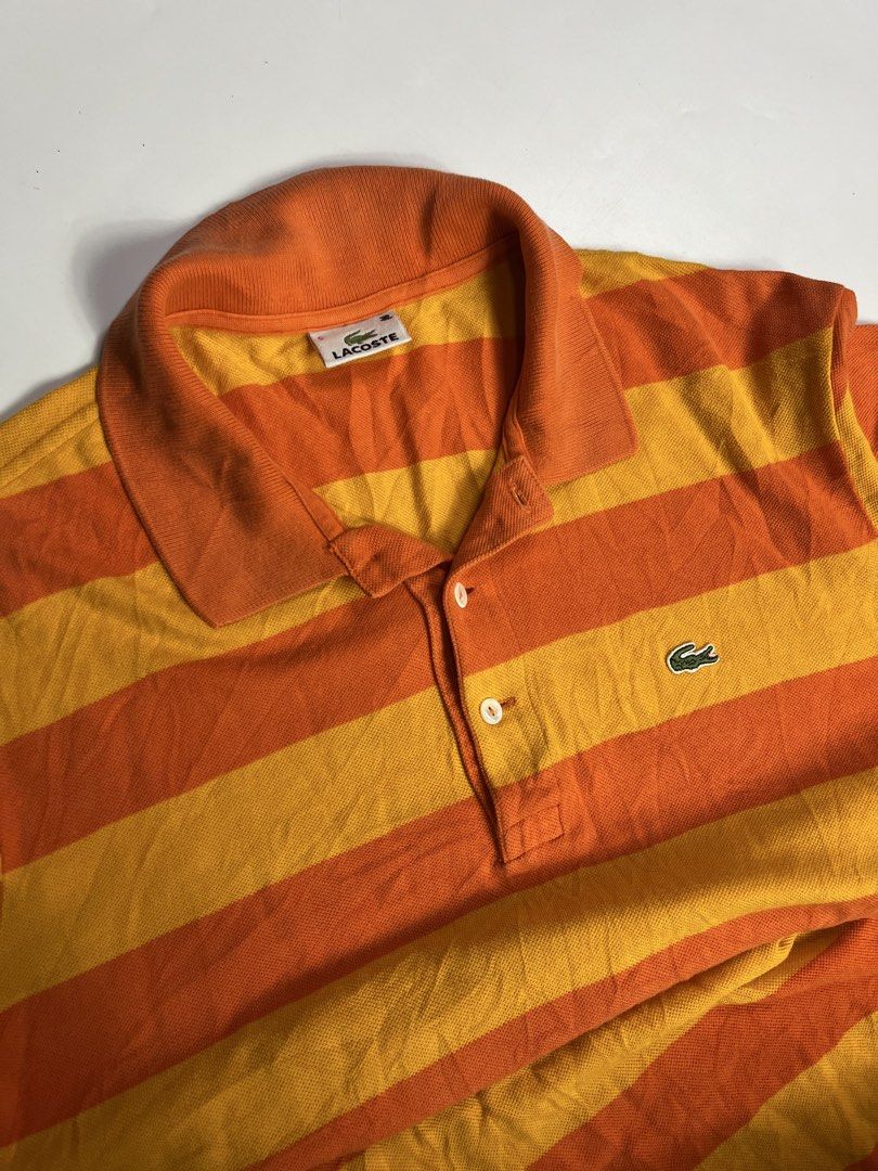 Lacoste stripes (Category: Tshirts & Polo Shirts ) located in Lipa City. Submitted by _thriftitcloud (Listing ID 1441105920, Image 2). Description: 22x28.