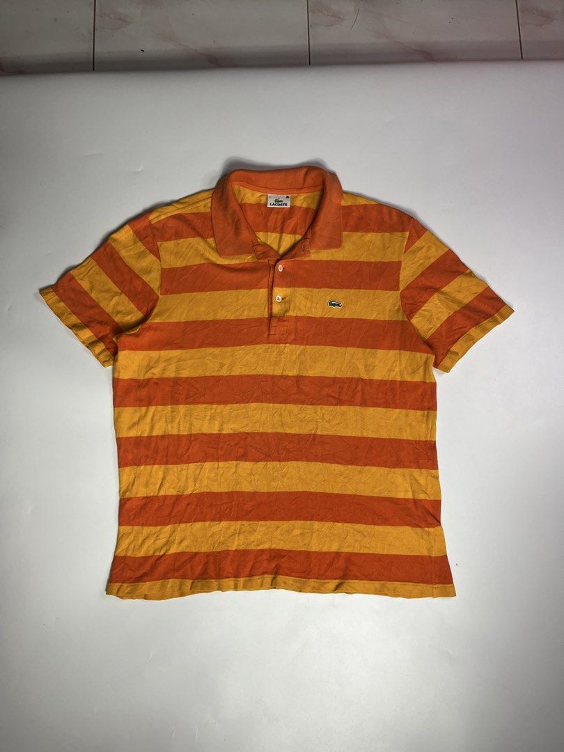 Lacoste stripes (Category: Tshirts & Polo Shirts ) located in Lipa City. Submitted by _thriftitcloud (Listing ID 1441105920, Image 1). Description: 22x28.