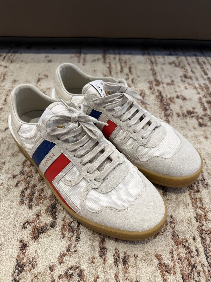 LANVIN 'Clay Low' sneakers US11 Men’s (Category: Sneakers) located in Quezon City. Submitted by declutterqueenhigh5 (Listing ID 1440956848, Image 3). Description: LANVIN ‘Clay Low’ sneakers US11 .