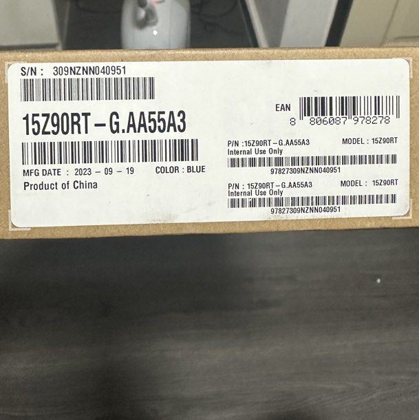 LG Gram 15Z90RT Laptop469018497632194564