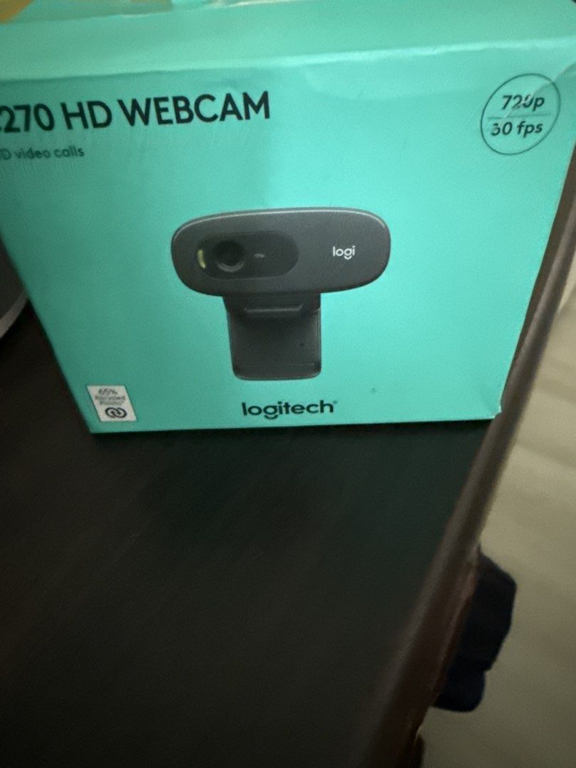 Logitech C270 HD Webcam 720p 30fps469033480167761920