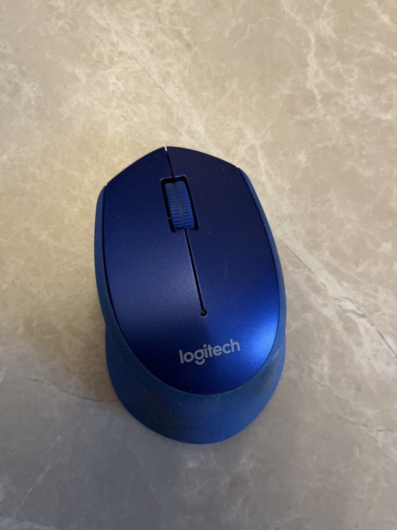 Logitech M331 Silent Plus Wireless Mouse Blue469268356976486400