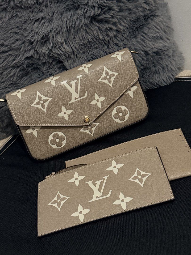 LV Felicie (Category: Luxury Bags & Wallets) located in Cavite. Submitted by zoegulf (Listing ID 1441074904, Image 3). Description: Complete inclusions: Box Dust Bag Card Holder Pouch.