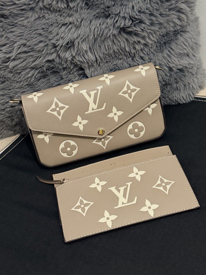 LV Felicie (Category: Luxury Bags & Wallets) located in Cavite. Submitted by zoegulf (Listing ID 1441074904, Image 2). Description: Complete inclusions: Box Dust Bag Card Holder Pouch.
