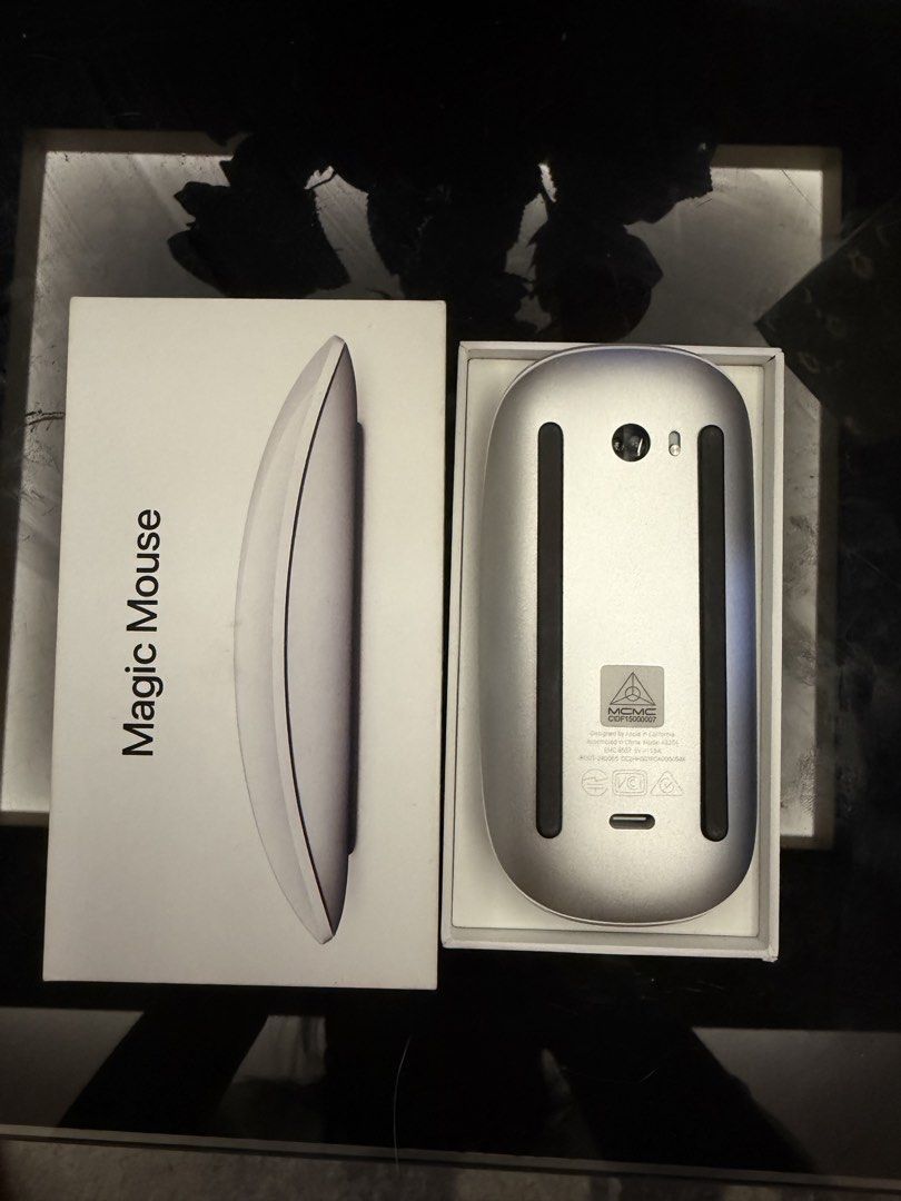 Magic Mouse (USB-C) - White Multi - Touch Surface (Category: Mouse & Mousepads) located in Taguig. Submitted by crsthngs (Listing ID 1441097873, Image 2). Description: - 100% Authentic & Original: Genuine Apple product featuring the smooth Multi-Touch surface. - Brand New Condition: Completely fresh and unused, ready to pair with your Mac or iPad. - Modern Connectivity: Comes with the updated USB-C charging capability. - Original Box Included: In