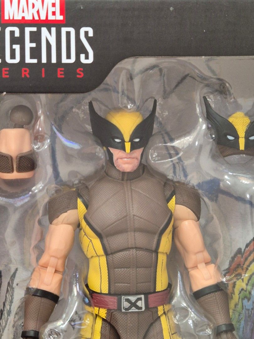 Marvel Legends Deadpool & Wolverine (Brown Suit Wolverine) Action Figure (Category: Figurines & Statues) located in Muntinlupa City. Submitted by nostalgiakid (Listing ID 1441042460, Image 2). Description: - brand new, sealed - Marvel Legends Wolverine action figure - Brown suit version from Deadpool & Wolverine - Comes with alternate heads and claws - Must-have for Marvel collectors!.