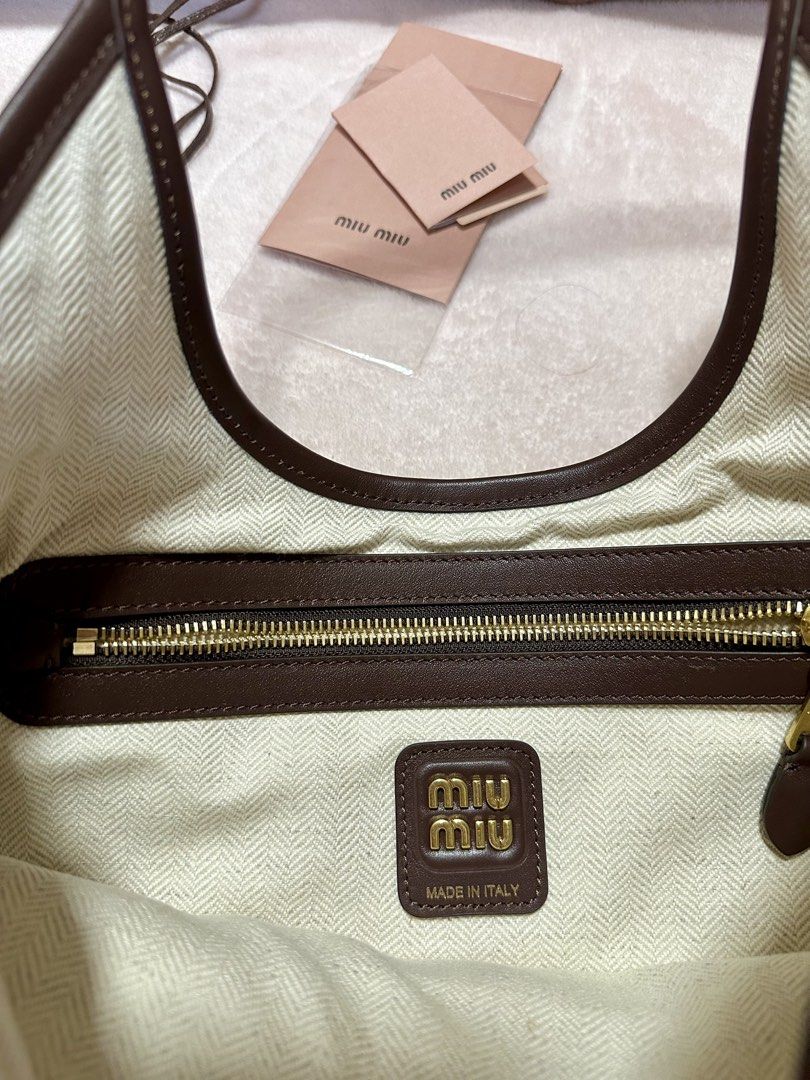 Miu Miu Patchwork Leather Suede Bag (Category: Luxury Bags & Wallets) located in Santa Maria. Submitted by aluxxcloset (Listing ID 1441075835, Image 2). Description: ✨ Miumiu Leather Patchwork bag ✨ Looking for a chic designer steal? This is it! Condition: 10/10, flawless, used only like once Authenticity: Japan-sourced pre-loved bags, Not Entrupy-authenticated, so I don’t claim highest resale price. But they’re genuine designer style at a fair d