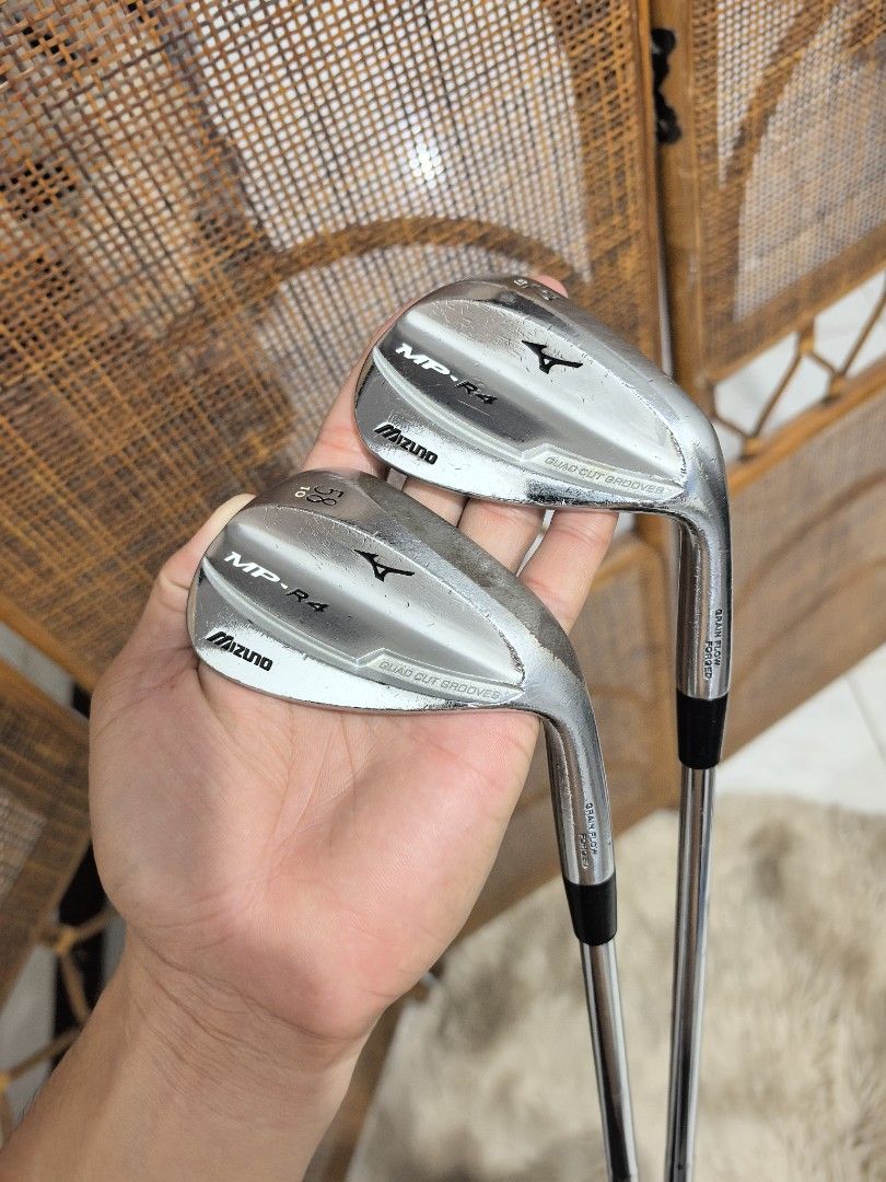 MIZUNO WEDGE (Category: Golf) located in Caloocan City. Submitted by ace2729 (Listing ID 1441122384, Image 1). Description: MIZUNO MP-R4 WEDGE 52°- 07 bounce 58°- 10 bounce SOLD AS SET ONLY 💸 5,000 LOCATION: PUNTURIN VALENZUELA WE SHIP NATIONWIDE SF BUYER'S EXPENSE.