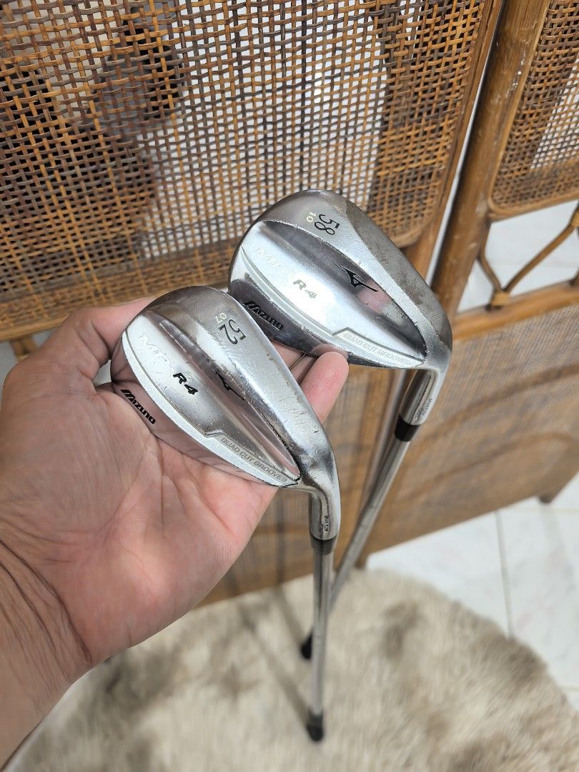 MIZUNO WEDGE (Category: Golf) located in Caloocan City. Submitted by ace2729 (Listing ID 1441122384, Image 3). Description: MIZUNO MP-R4 WEDGE 52°- 07 bounce 58°- 10 bounce SOLD AS SET ONLY 💸 5,000 LOCATION: PUNTURIN VALENZUELA WE SHIP NATIONWIDE SF BUYER'S EXPENSE.