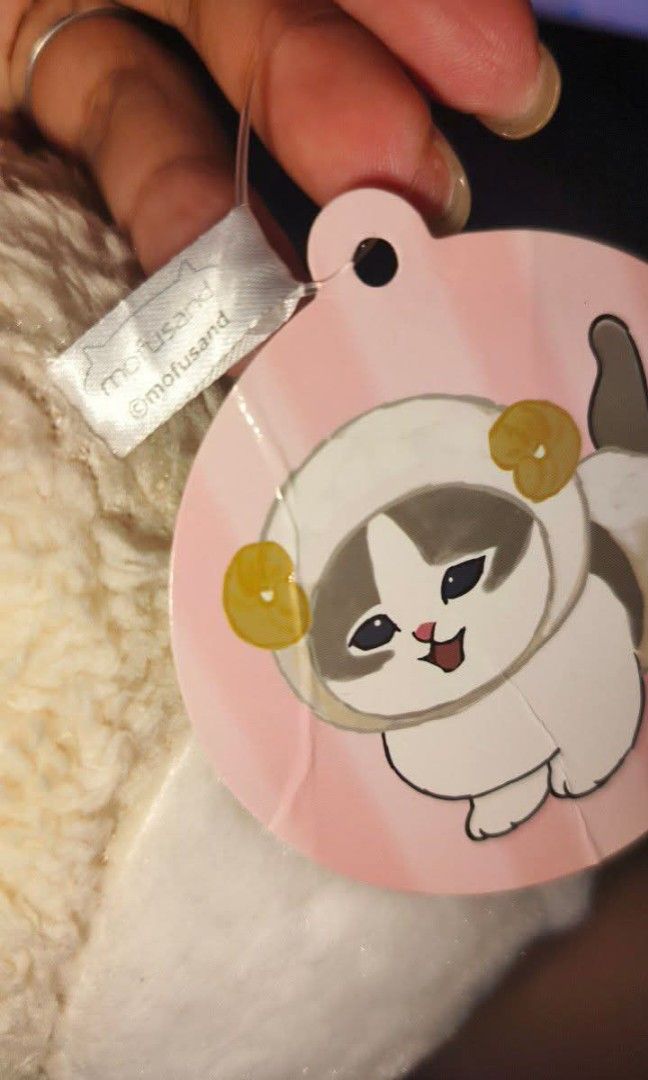 Mofusand Sheep Nyan Big Plush doll (Category: Plushies & Soft Toys) located in San Antonio. Submitted by cmplushies (Listing ID 1441052030, Image 2). Description: approx. 20cm height fixed P.