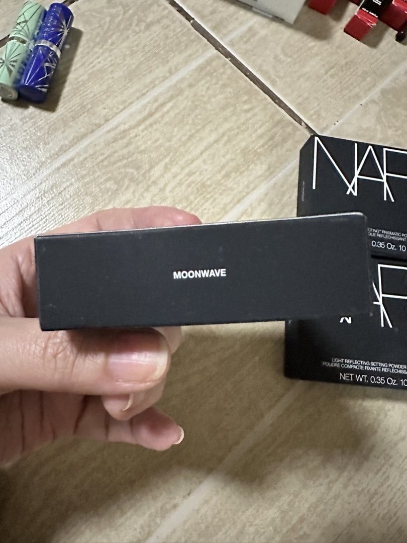 NARS Light Reflecting Prismatic Powder - Multiple Shades Available (Category: Makeup) located in Quezon City. Submitted by faststone.ba186f (Listing ID 1441011999, Image 3). Description: - NARS Light Reflecting Prismatic Powder - Size: 10g / 0.35 oz - Available Shades: Stardust, Moonwave, Interstellar, Translucent - Use: Sets makeup and adds a subtle glow P1600 each .