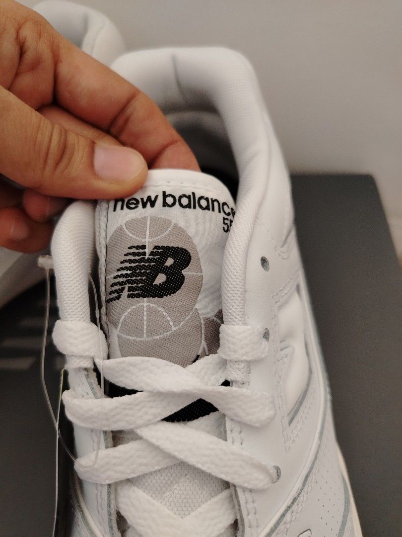 New Balance 550 White Sneakers (Category: Sneakers) located in San Leonardo. Submitted by arni0179 (Listing ID 1441018083, Image 3). Description: - Brand new White New Balance 550 sneakers - Classic and versatile design - Includes original box and tags - Ideal for everyday wear - Clean and stylish kicks.