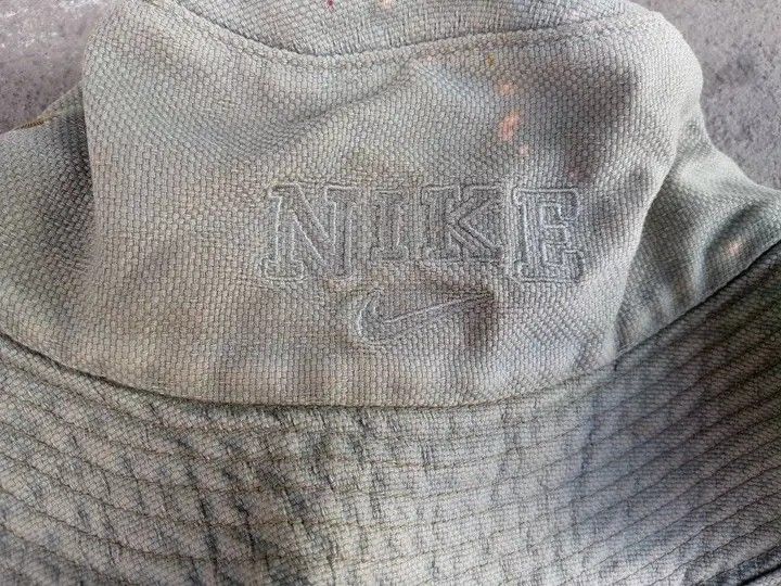 NIKE (Category: Caps & Hats) located in General Santos City (Dadiangas). Submitted by evolveorrepeat1991 (Listing ID 1441092812, Image 3). Description: mid-2000s nike boonie hat distressed stone washed appearance adjustable chin strap issue posted Size: S/M dm to purchase.