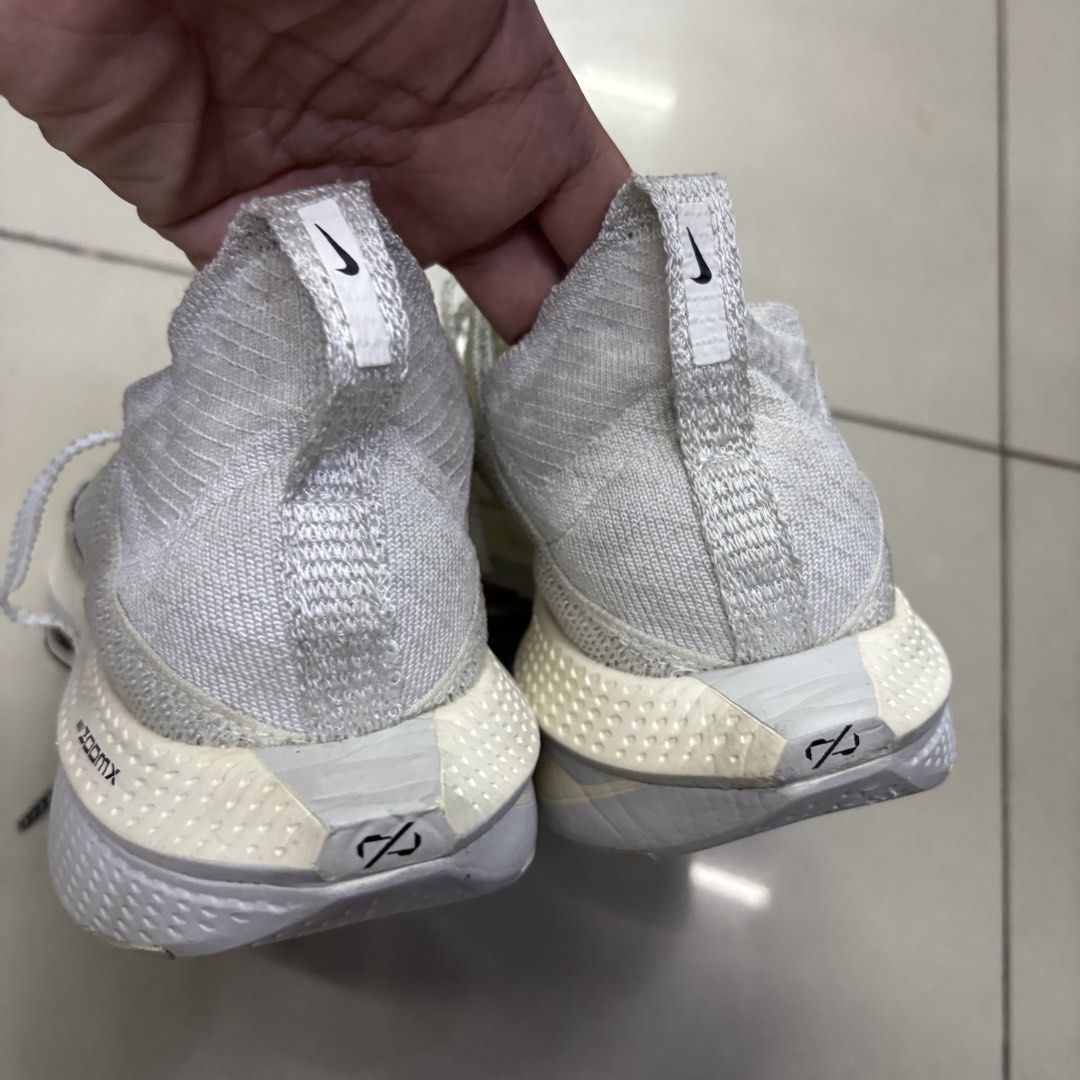 Nike Air Zoom Alphafly Next% 2 Prototype (Category: Sneakers) located in Pasig City. Submitted by bootsoftravel_ph (Listing ID 1441097267, Image 2). Description: Nike Air Zoom Alphafly Next% 2 Prototype used - like new FOR SALE No box FREE shipping!!! Issue: missing insoles Price ₱4,495 size: EU 43.5 / UK 9.5 / US 10.5 Guaranteed 100% Legit 💯 We ship nationwide 🚚.