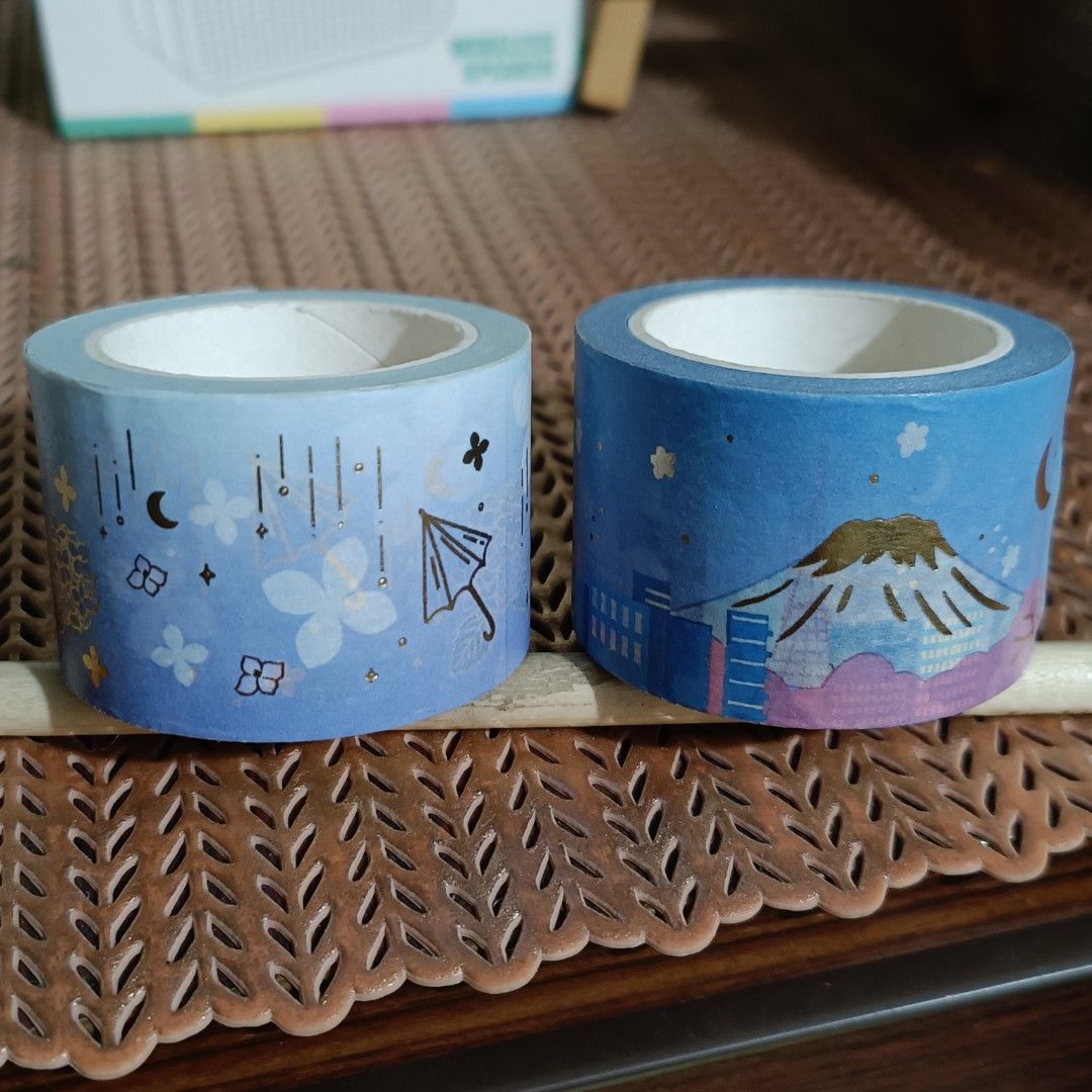 Notebook Therapy Japan Washi Tape (New) (Category: Stationery & School Supplies) located in Cainta. Submitted by stationerydestash (Listing ID 1441142045, Image 1). Description: ₱200 each.