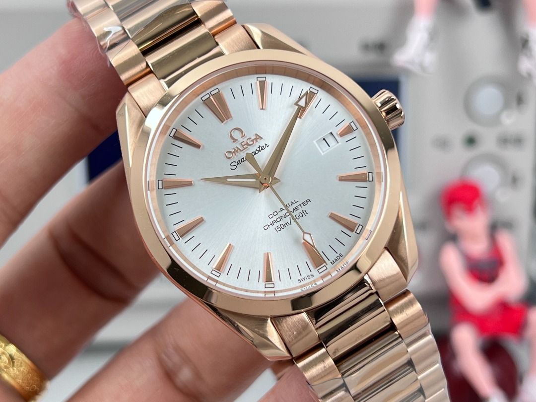 Omega Seamaster Aqua Terra Rose Gold Automatic Watch (Category: Men's Watches) located in Paranaque City. Submitted by marygonzal31237 (Listing ID 1441025665, Image 3). Description: .