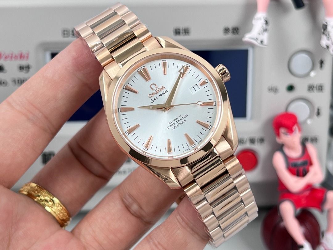 Omega Seamaster Aqua Terra Rose Gold Automatic Watch (Category: Men's Watches) located in Paranaque City. Submitted by marygonzal31237 (Listing ID 1441025665, Image 1). Description: .