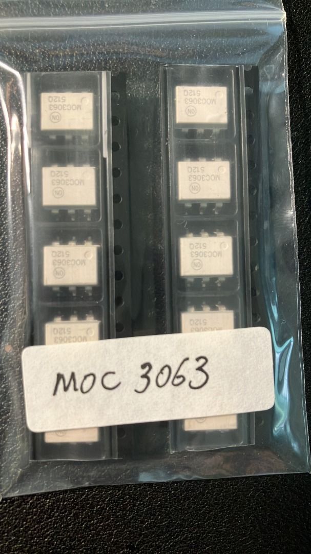 ON Semiconductor MOC3063 Optocoupler ICs469300996128133120