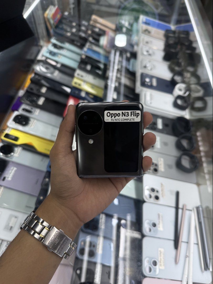 Oppo N3 Flip 12/256gb Openline Complete Package (Category: OPPO) located in Manila. Submitted by carimgadgets (Listing ID 1436959430, Image 2). Description: 📍Location: Greenhills xc 12 stall 🚚Open for delivery | cod + sf first come, first serve 🤗.