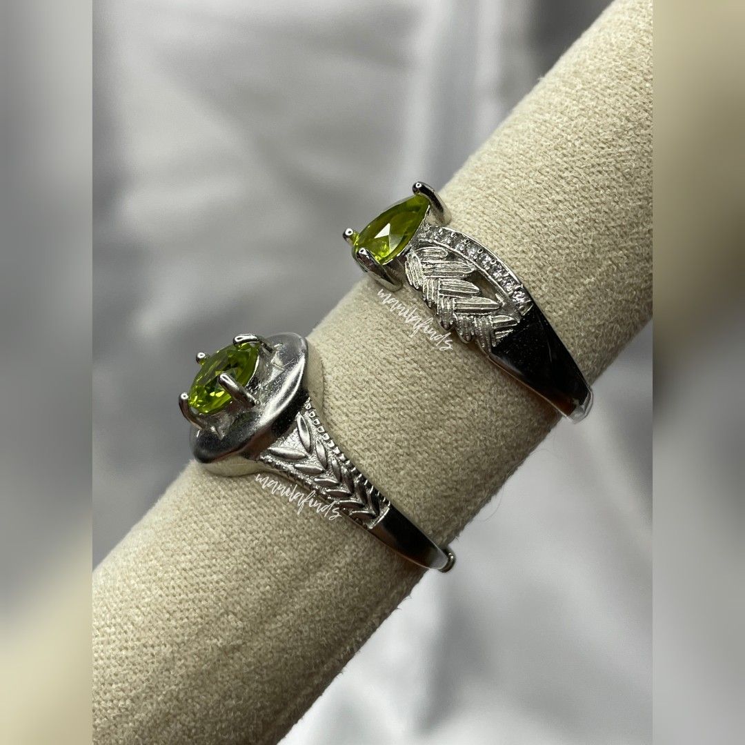 Peridot teardrop stainless steel adjustable rings (Category: Rings) located in Caloocan City. Submitted by manilafinds. (Listing ID 1441005415, Image 2). Description: ⚜️ Peridot ⚜️ #manilafindsRings ✔️ Stainless Steel ✔️ Adjustable Fit 🎀 𝗔𝘃𝗮𝗶𝗹𝗮𝗯𝗹𝗲 𝗼𝗻 𝗺𝘂𝗹𝘁𝗶𝗽𝗹𝗲 𝗽𝗹𝗮𝘁𝗳𝗼𝗿𝗺𝘀 — 𝗳𝗶𝗿𝘀𝘁 𝘁𝗼 𝗽𝗮𝘆, 𝗳𝗶𝗿𝘀𝘁 𝘁𝗼 𝘀𝗲𝗰𝘂𝗿𝗲. 🎀 1️⃣ ₱550 (teardrop) 2️⃣ ₱580 👆🏼 Tap ➡️ #MNLFindsAVAILABLE ⬅️ to view all available items. 