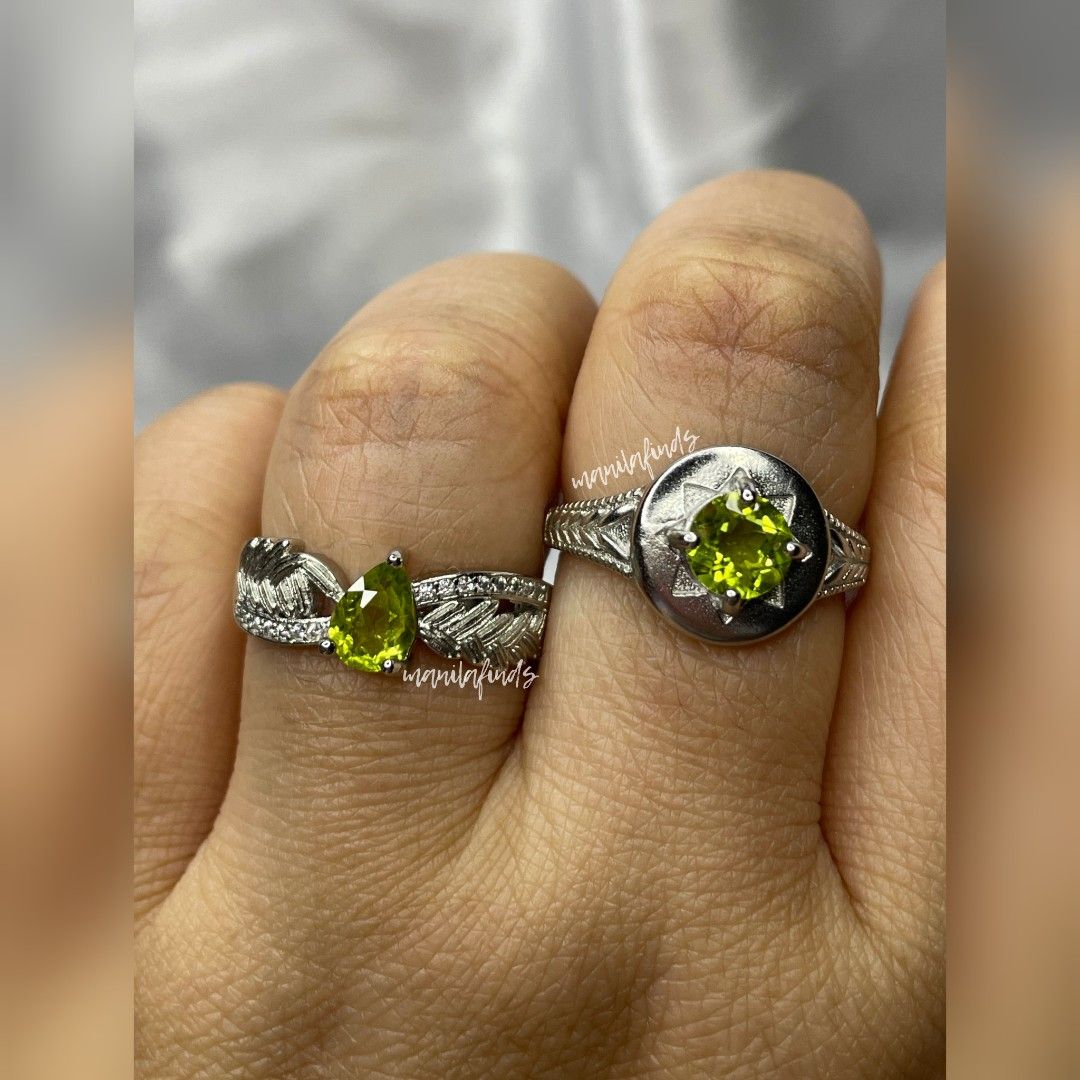 Peridot teardrop stainless steel adjustable rings (Category: Rings) located in Caloocan City. Submitted by manilafinds. (Listing ID 1441005415, Image 3). Description: ⚜️ Peridot ⚜️ #manilafindsRings ✔️ Stainless Steel ✔️ Adjustable Fit 🎀 𝗔𝘃𝗮𝗶𝗹𝗮𝗯𝗹𝗲 𝗼𝗻 𝗺𝘂𝗹𝘁𝗶𝗽𝗹𝗲 𝗽𝗹𝗮𝘁𝗳𝗼𝗿𝗺𝘀 — 𝗳𝗶𝗿𝘀𝘁 𝘁𝗼 𝗽𝗮𝘆, 𝗳𝗶𝗿𝘀𝘁 𝘁𝗼 𝘀𝗲𝗰𝘂𝗿𝗲. 🎀 1️⃣ ₱550 (teardrop) 2️⃣ ₱580 👆🏼 Tap ➡️ #MNLFindsAVAILABLE ⬅️ to view all available items. 
