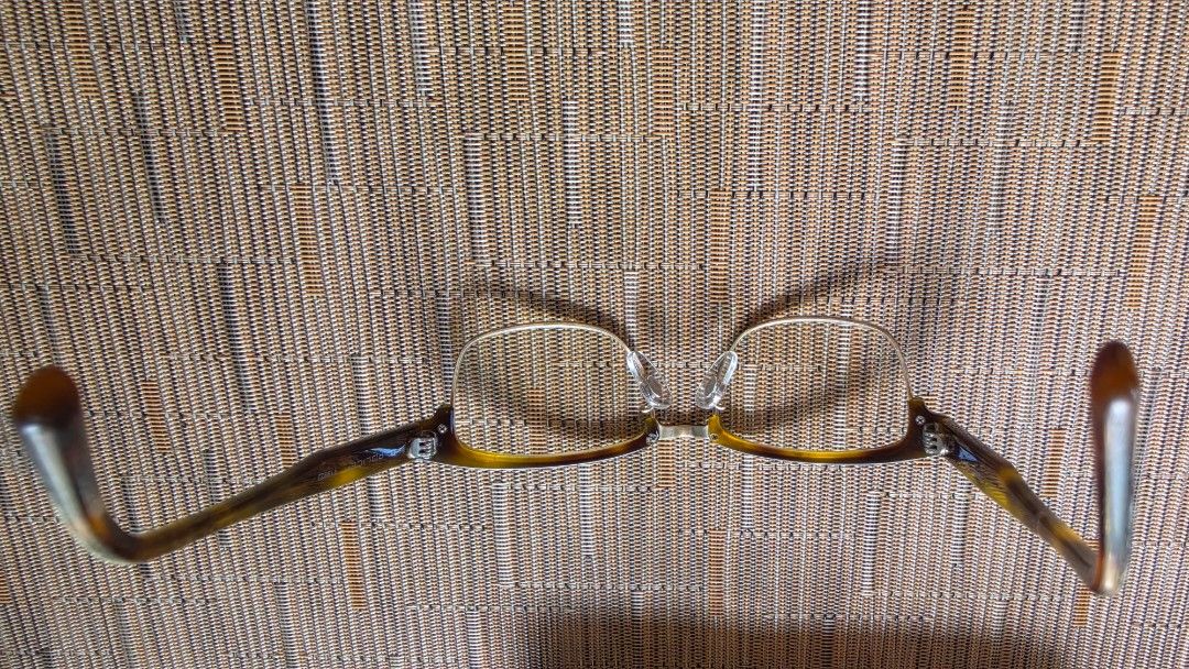 POLICE Eyeglasses Tortoiseshell Metal Frame (Category: Sunglasses & Eyewear) located in Naga. Submitted by solamia (Listing ID 1440968566, Image 3). Description: - Classic rectangular eyeglasses - Tortoiseshell acetate top and arms - Metal lower rim - Clear lenses fitted (ready for prescription) - Stylish for everyday wear.