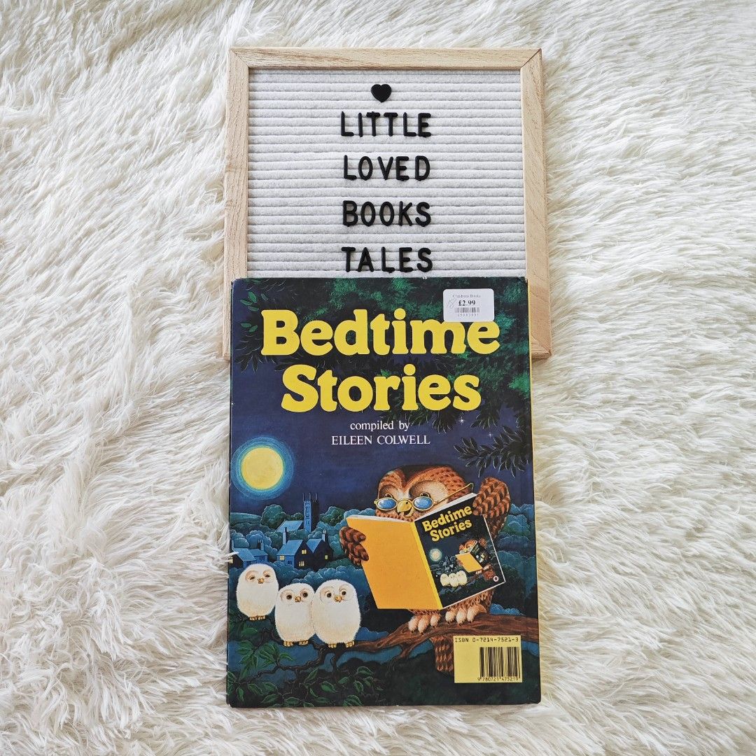 [PRELOVED CHILDREN'S BOOK - Hardcover] Bedtime Stories compiled by Eileen Cowell (1982 Vintage) (Category: Children's Books) located in Taguig. Submitted by llb.talesandtrinkets (Listing ID 1441045122, Image 3). Description: [PRELOVED CHILDREN'S BOOK - Hardcover] Bedtime Stories compiled by Eileen Cowell (1982 Vintage) 🔸GOOD CONDITION.