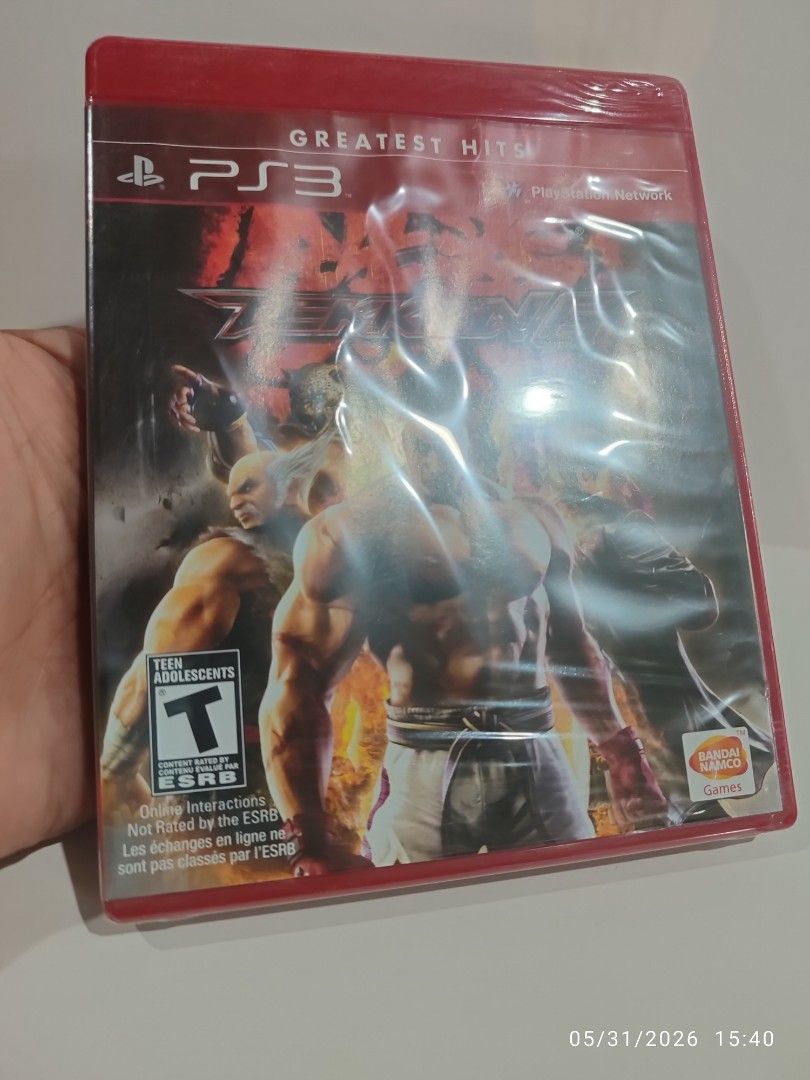 PS3 - Tekken 6 (BRAND NEW) "R1" (Category: PlayStation) located in Mendez-Nunez. Submitted by sf2_gameshop (Listing ID 1441027738, Image 2). Description: PLEASE READ CONDITION: Brand new and sealed (Y-fold) however, the plastic cover of the case has some warping (pls. refer to the posted photos). GENRE: Fighting MODE: 1 to 2 players REGION: 1 - US/Canada VOICE: English TEXT: English MANUAL: English Feel free to chat for any inquiries and I'm invi