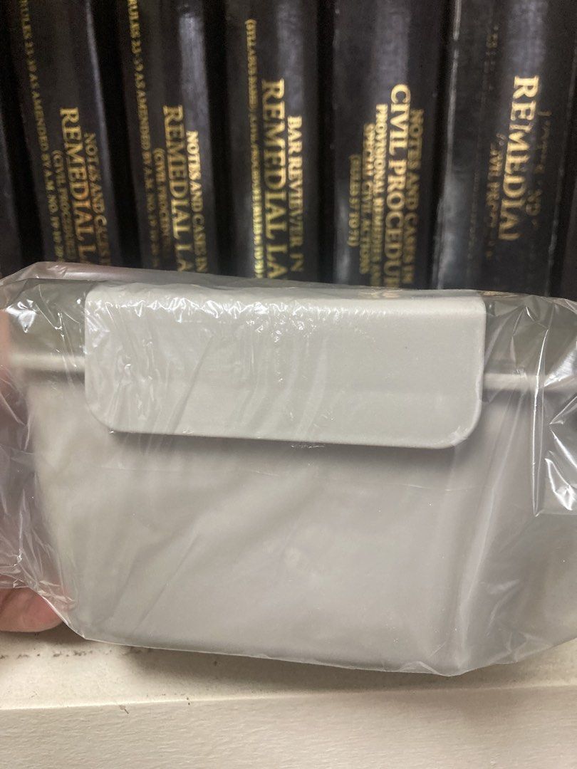 Quencha Lunch Box (1100 ml) - Preloved (Category: Food Organization & Storage) located in Manila. Submitted by maan_madp (Listing ID 1440961649, Image 3). Description: - Preloved Quencha Lunch Box - Capacity: 1100 ml - Color: Sand - Features a compartmentalized interior for food separation - Secure and tight-fitting lid - Ideal for packing balanced meals - Durable and practical design - Used during licensure exams.