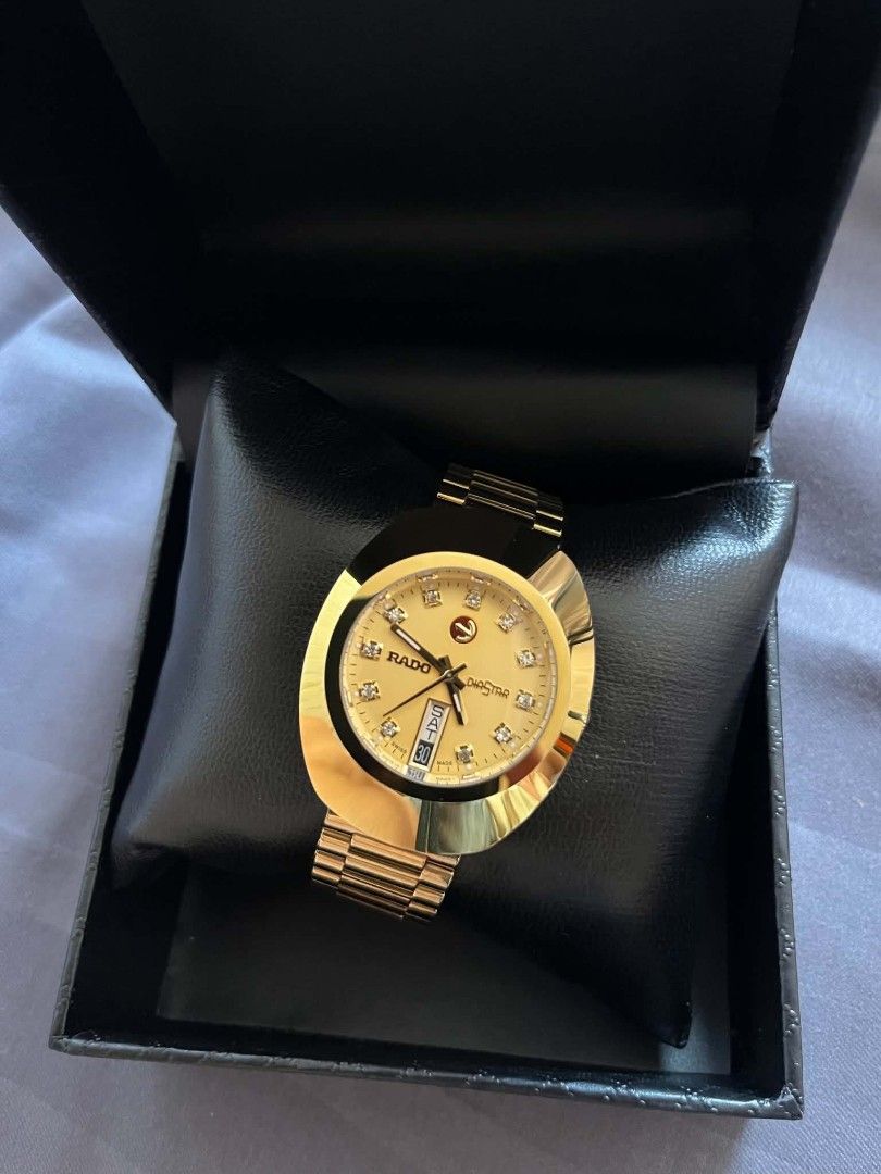 Rado Watch (Category: Luxury Watches) located in San Pablo. Submitted by krymuel (Listing ID 1441152709, Image 1). Description: original rado diastar gold automatic mens swiss movement...👍.