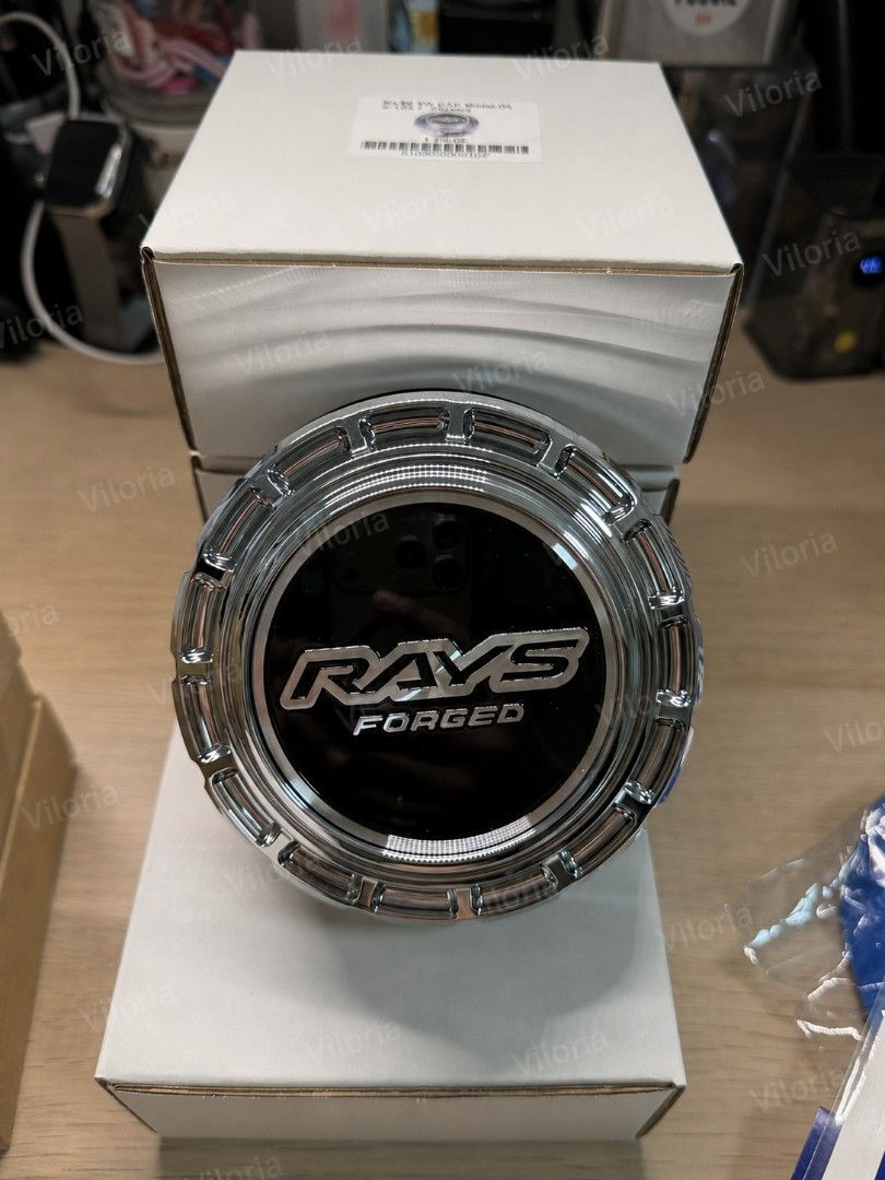 RAYS Wheel Center Caps, Stickers, and shift knob covers (Category: Other Automotive Parts and Accessories) located in Quezon City. Submitted by violet_08 (Listing ID 1441100682, Image 3). Description: For sale only ALL AUTHENTIC RAYS MERCH (Moneyback guarantee if proven fake) PRICES ARE FINAL AND NON-NEGO RAYS CENTER CAP NO. 80 CHROME 6x139.7 4pcs set = Php 14,000 RAYS CENTER CAP NO. 85 LPS CAP 6x139.7 Gloss Black/Red 4pcs set = Php 11,000 RAYS C