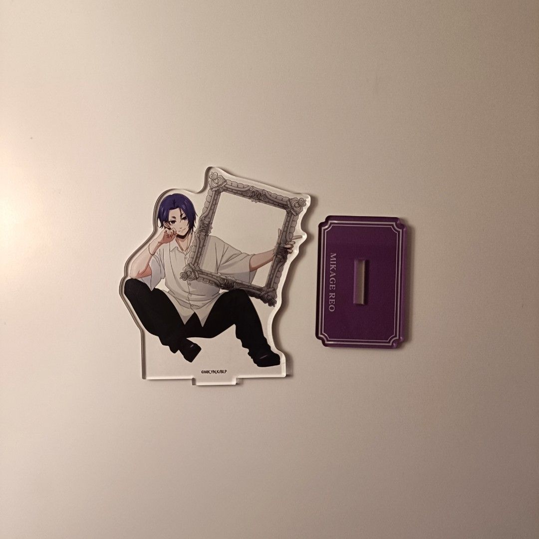 Reo acrylic stand #1 (Category: Character Goods) located in Manila. Submitted by euxivmartss (Listing ID 1441037380, Image 1). Description: ↳ Displayed but afaik no visible lines/marks ( x sensi ), some loose ! ↳ X rush shipping .