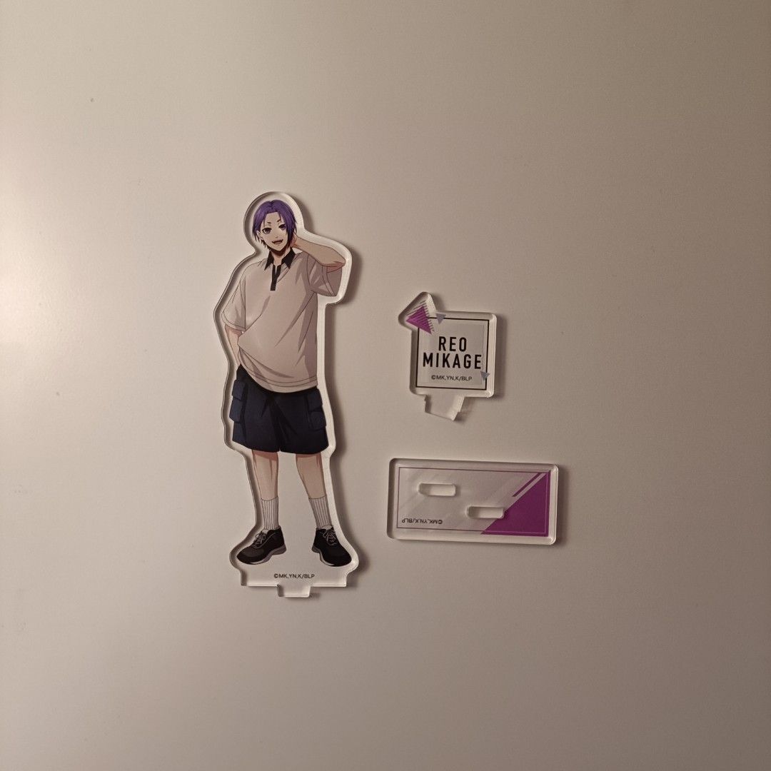 Reo acrylic stand #2 (Category: Character Goods) located in Manila. Submitted by euxivmartss (Listing ID 1441037568, Image 1). Description: ↳ Displayed but afaik no visible lines/marks ( x sensi ), some loose ! ↳ X rush shipping.
