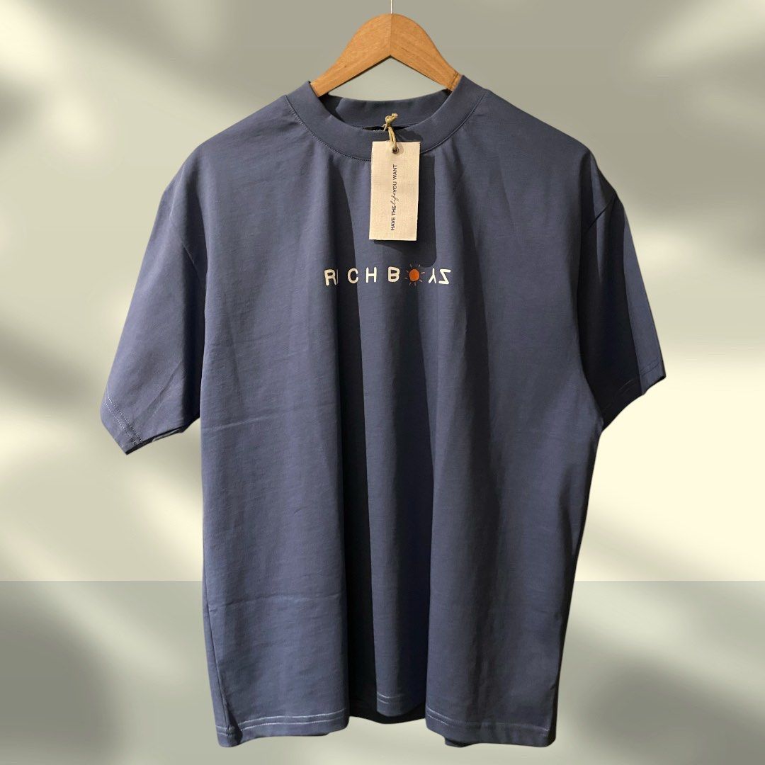 Richboys Club Tee - Tekapo (Category: Tshirts & Polo Shirts ) located in Manila. Submitted by riskydistrict (Listing ID 1435205870, Image 3). Description: - Richboys T-shirt - Crew neck - Short sleeves - Front: Brand name and graphic - Back: Unique graphic with "Have the life you want" - Ideal for casual wear.