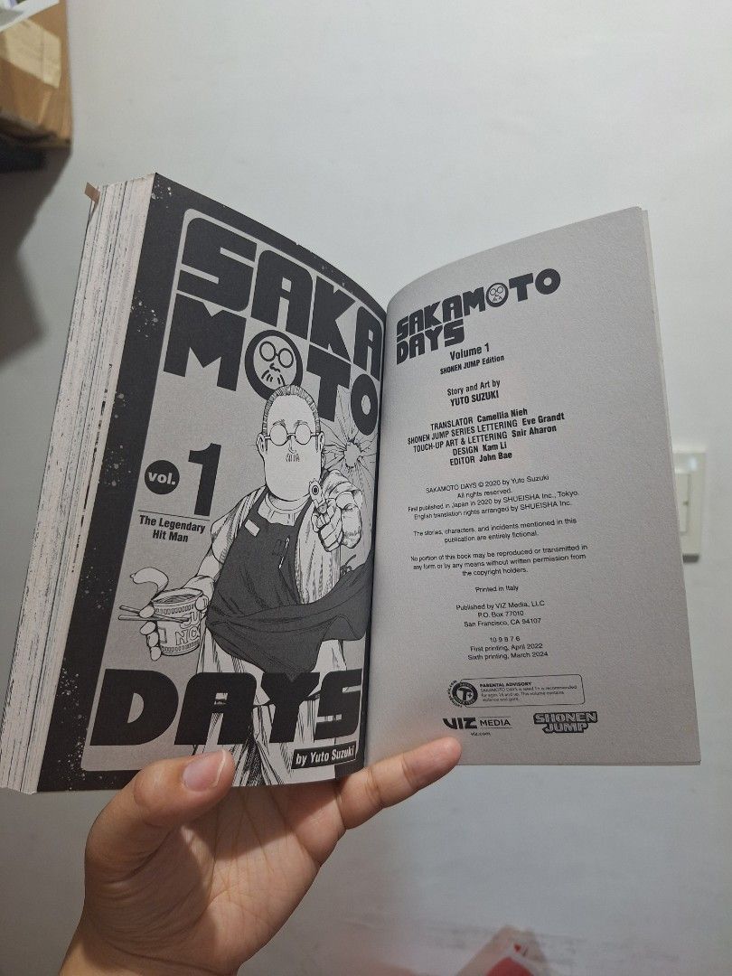Sakamoto Days Vol. 1 Manga (Category: Comics & Manga) located in Quezon City. Submitted by .kruwie (Listing ID 1441028282, Image 2). Description: Sakamoto Days Vol. 1 manga by Yuto Suzuki Viz Media English Translation RFS: decluttering, not interested in collecting the series physically DM for more information/questions.