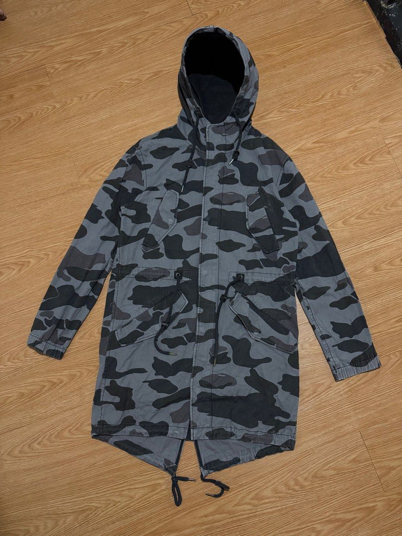 s.deer Military camouflage parka jacket (Category: Coats, Jackets and Outerwear) located in Manila. Submitted by thra_shirts (Listing ID 1441042018, Image 1). Description: Military camouflage parka jacket Small W 22.5/L 37 Excellent condition Authentic No flaws .