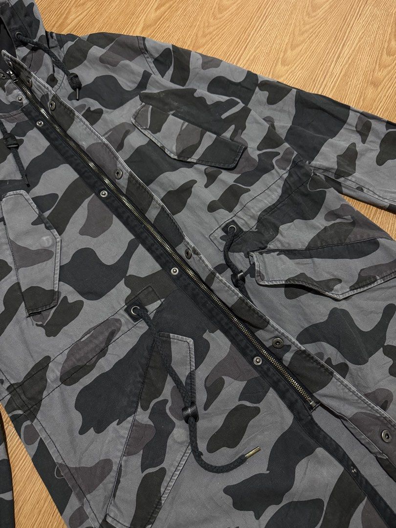 s.deer Military camouflage parka jacket (Category: Coats, Jackets and Outerwear) located in Manila. Submitted by thra_shirts (Listing ID 1441042018, Image 3). Description: Military camouflage parka jacket Small W 22.5/L 37 Excellent condition Authentic No flaws .