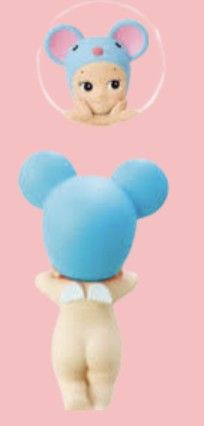 Sonny Angel Animal Hipper Mouse (Sealed Foil) (Category: Designer & Blind Box Toys) located in Manila. Submitted by abbey.lee (Listing ID 1441042371, Image 1). Description: - Adorable figurine with a charming blue mouse hat. - Features sweet, detailed facial expressions. - A fun and unique collectible item. - Perfect for displaying or gifting to someone who loves cute things. - Clearly shows little mouse ears on the back..