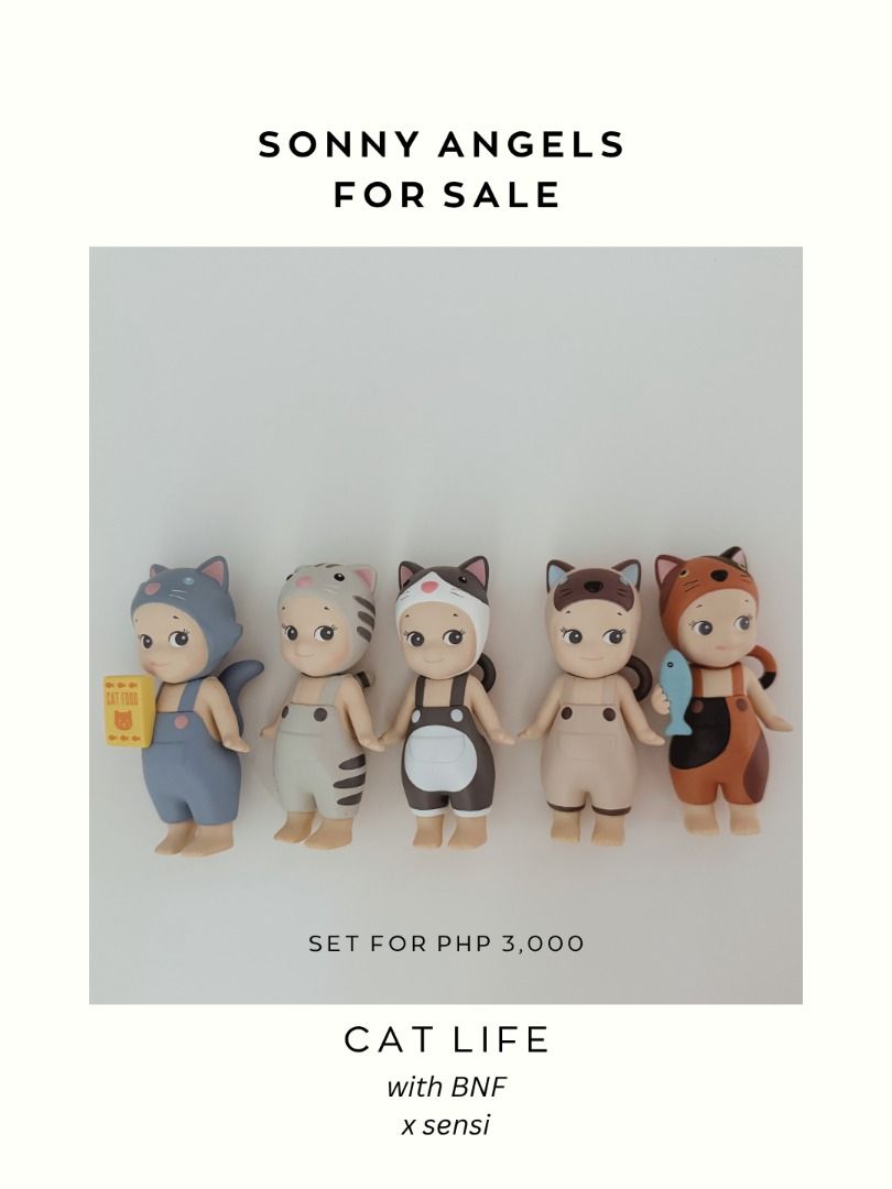 Sonny Angels (Category: Toys & Games) located in Marikina City. Submitted by small.chelsea (Listing ID 1441056469, Image 3). Description: ╭₊˚✿ ୨୧˚ selling random sonnys ! ˚୨୧ ✿₊╮ ♡ bundle takers are highly preferred ♡ x sensi ♡ complete with box & foil ✦ mop : gcash / gotyme/ bank transfer (payo) ✦ mod : sdd / j&t (c/o buyer) ✦ loc : bgc/marikina/pasig ♡♡♡♡♡♡.