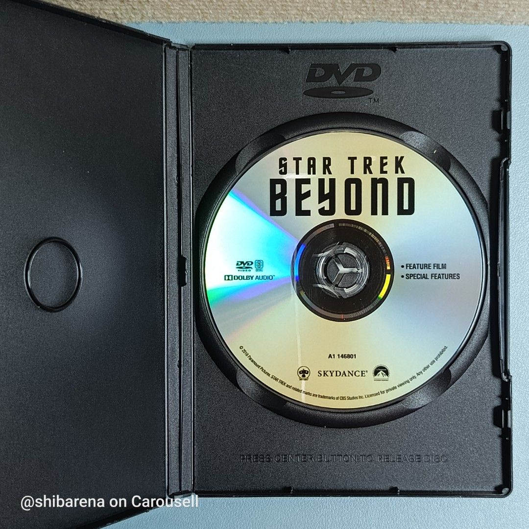 Star Trek Beyond DVD - Region 3 NTSC (Category: CDs & DVDs) located in Cebu City. Submitted by shibarena (Listing ID 1441131269, Image 3). Description: - Star Trek Beyond DVD - Region 3 NTSC (Pre-owned) - Exciting action and adventure - A must-have for Star Trek franchise fans ⚠️ Please ensure your DVD player supports Region 3 (NTSC) before purchase..