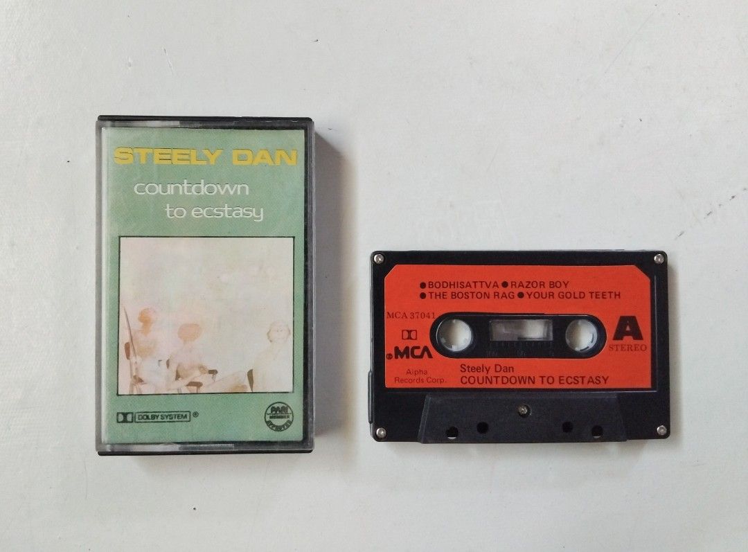 STEELY DAN - COUNTDOWN TO ECSTASY ( CASSETTE ) (Category: CDs & DVDs) located in Makati City. Submitted by KAMUSIKATAYO (Listing ID 1286274472, Image 1). Description: VERY GOOD CONDITION MADE IN PH.