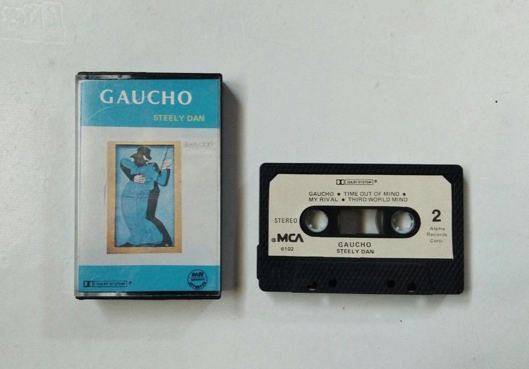 STEELY DAN - GAUCHO ( CASSETTE ) (Category: CDs & DVDs) located in Makati City. Submitted by KAMUSIKATAYO (Listing ID 1286272057, Image 1). Description: VERY GOOD CONDITION MADE IN PH.