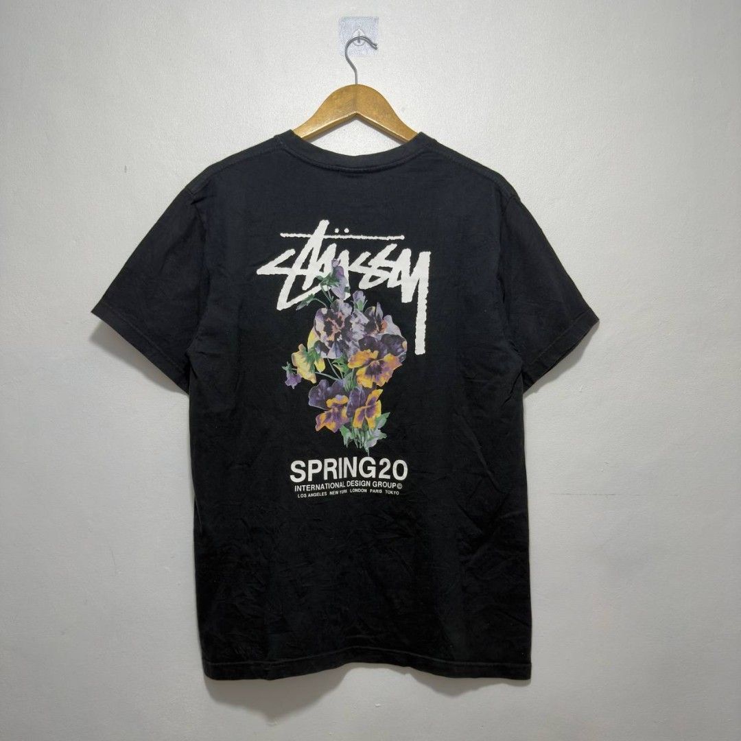 STUSSY SPRING 2020 (Category: Tshirts & Polo Shirts ) located in Manila. Submitted by thriftmobbb (Listing ID 1440952766, Image 2). Description: STUSSY SPRING 2020 21x29 NO ISSUE COMPLETE TAGS 9.5/10 COLOR RATE.