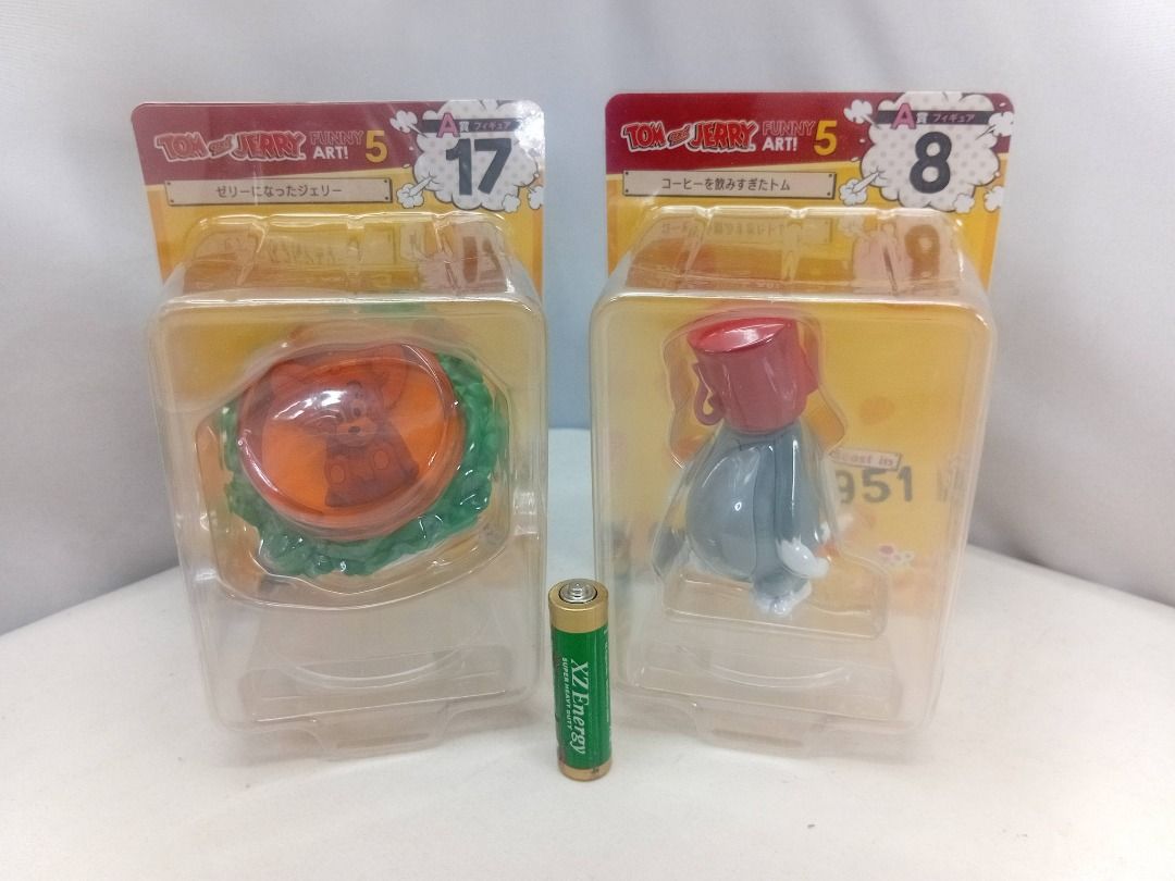 Tom and Jerry Happy Kuji Funny Art Collection Set (Category: Toys & Games) located in Quezon City. Submitted by ToyzzKoleksyon (Listing ID 1440960969, Image 1). Description: Authentic/Branded. -Price: 500 -Condition: AS IS. Mint in box. OLD STOCK. -Issue: NONE -What you see is what you get. -Please check photos for issues. -Pm me for questions. -Location: Quezon City b147au.