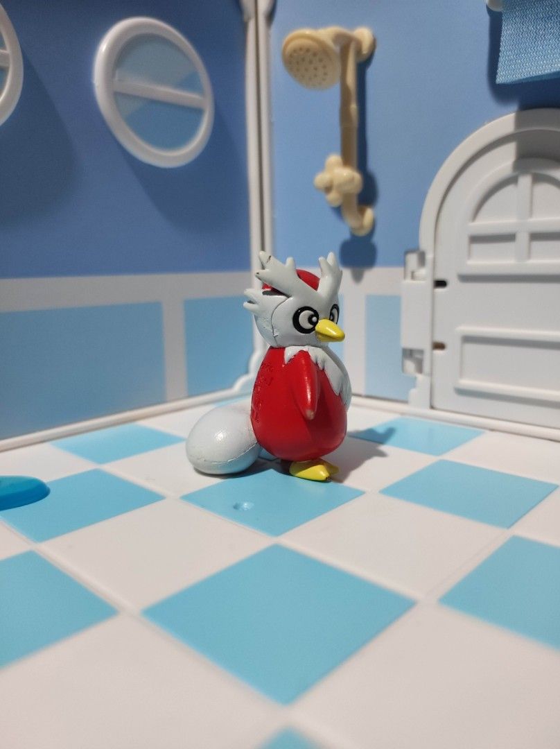TOMY Pokemon Figure - Delibird (Category: Figurines & Statues) located in Taguig. Submitted by lilrootshop (Listing ID 1441126137, Image 3). Description: ***Crossposted*** Price: 2,000 AUTHENTIC Pass sa lowballers! First to pay basis. No COD. For item reservation, a down payment of 50% or 100 pesos (whichever is less) is required. Down payment is non-refundable. One month reservation only. Location: Taguig (near BGC) MOP: GCash / GoTyme / CIMB.
